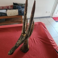 Art africain representation animal sculpture bois 