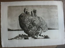 Très grande gravure de