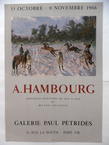 Hambourg andré affiche - hambourg,