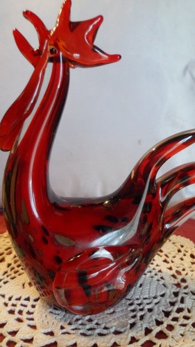 Sculpture verre figurine - en,