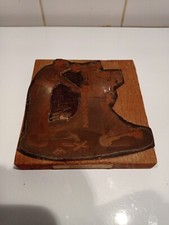 Plaque Gravure/Impression Ledeuil Etampeuse Vintage