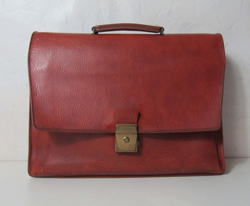 Ancien cartable cuir - ancien,