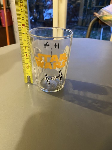Verre moutarde star wars - verre,