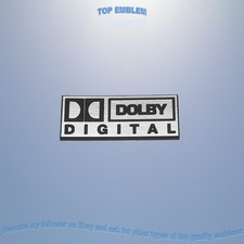 Dolby digital emblème badge - dolby,