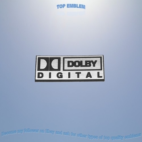 Dolby digital emblème badge - dolby,