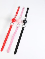 Bouche Ouverte En Plastique Boule Gag Couples Bondage BDSM Jeu De Rôle Réglable