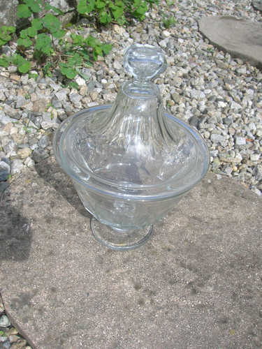 Ancien drageoir couvert - drageoir,