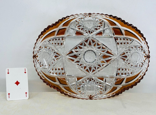 Baccarat vase plat coupe - vase,