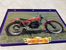 Bultaco Sherpa T350 1975 350 fiche carte moto passion collection Atlas