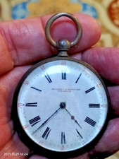 MONTRE GOUSSET EN ARGENT