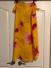 Floral Wrap Sheer Beach Pool