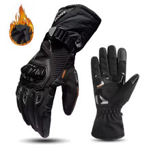 Gant de Moto Imperméable pour Homme Coupe-vent Motocross Adapté Écran Tactile