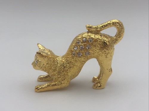 24k gold plated cat - 24k,