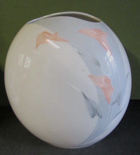 Vase porcelaine décor - porcelaine,