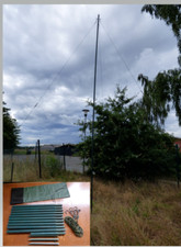 Dielektrisch Teleskopmast Mât