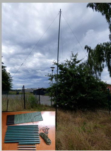 Dielektrisch teleskopmast mât - teleskopmast,