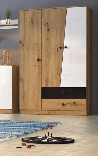 Armoire portes 120cm - 3,