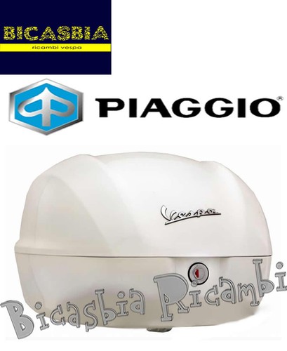 9433 top case arrière blanc - arrière,