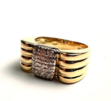 Bague Vintage Années 50 En Or