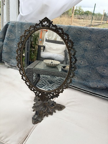 Ancien miroir psyché - , en