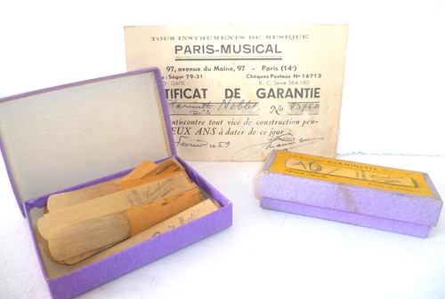 Anches pour clarinette - anches,