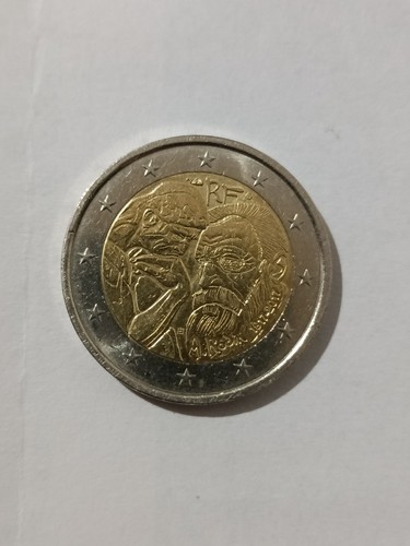 Pièce rare euros rodin - pièce, de