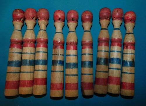 Ancien jeu quilles en - ancien,