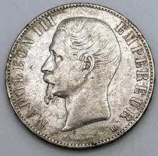 1855-BB France 5 Francs