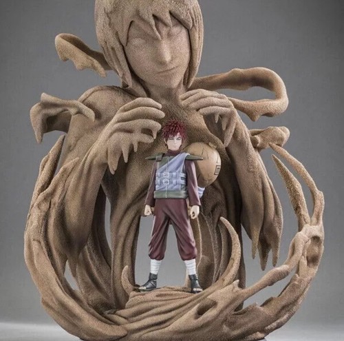 Tsume gaara naruto statue - tsume,