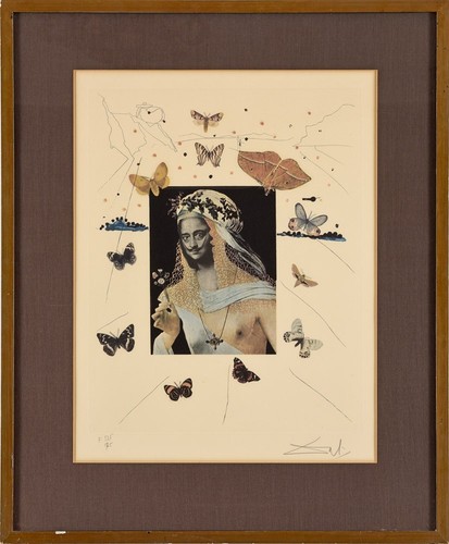 Salvador dali original gravure - dali,