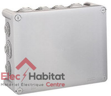 Boîte de dérivation rectangulaire Plexo dimensions 220x170x86mm Legrand 092062