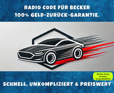 Code Radio Becker / Code Pin