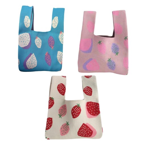 Sac fourre tout tricoté - fourre-tout,