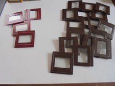 Cadres diapositives VINTAGE à double vitrage en Fer