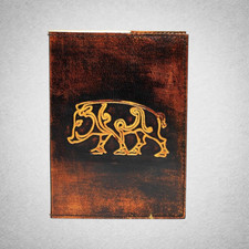 Carnet Médiéval Cuir