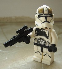 lot divers Pièce LEGO star wars soldat Clone Trooper Gunner SET 75182 sw 837