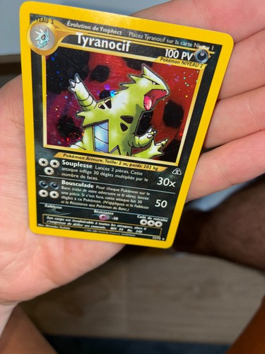 Carte pokémon tyranocif - carte, 12/75