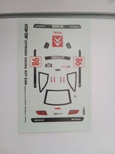 Decals starter citroën - starter,