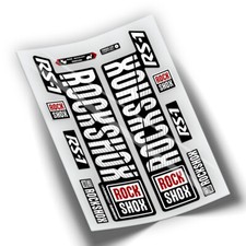 AUTOCOLLANTS COMPATIBLES RWP-74 FOURCHE ROCKSHOX RS1 2018 AUTOCOLLANTS AUTOCO...