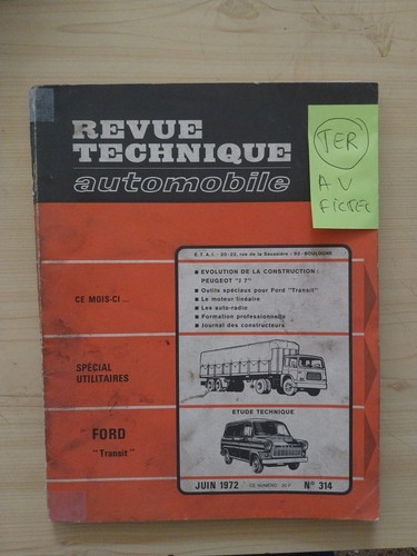 Revue technique ford - ford, transit