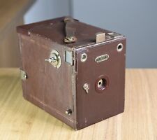 appareil photo box LUMINOR 6x9 marron plaque/film Manufrance Natali France 1925