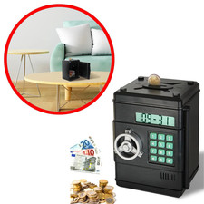 Tirelire Électronique Coffre-Fort Digital Code 6 Chiffres Cadeau Enfant