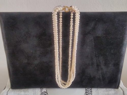 Collier perle culture eau - de,