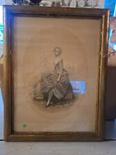 Gravure ancienne encadrée