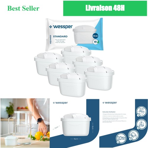Wessper filtre eau brita - wessper,