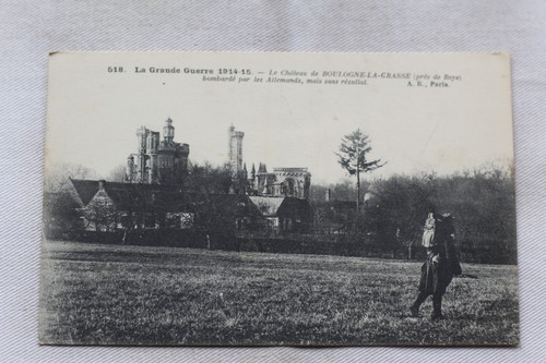 Cpa 1915 château boulogne - château, de