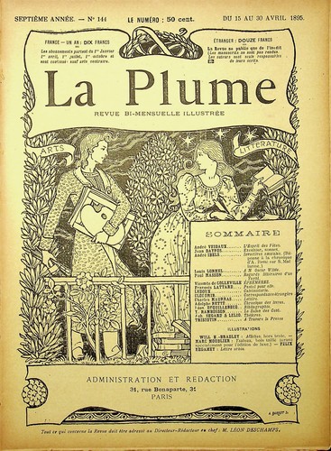 Revue plume n 144 1895 - la, n°144