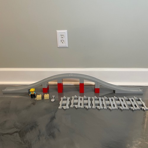 Lego duplo train bridge and - lego,