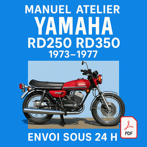Manuel atelier yamaha 250 - yamaha, rd