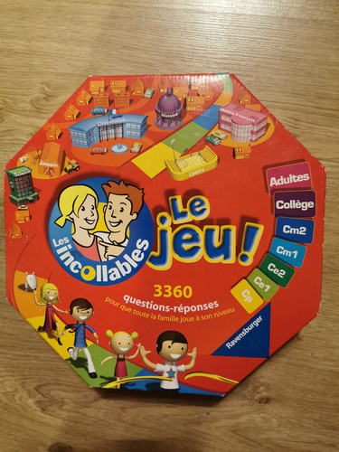 Les incollables jeu societé - les,